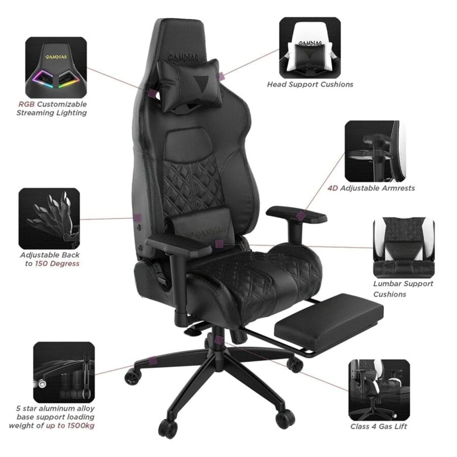 Achilles P1-L RGB - Black - Image 3