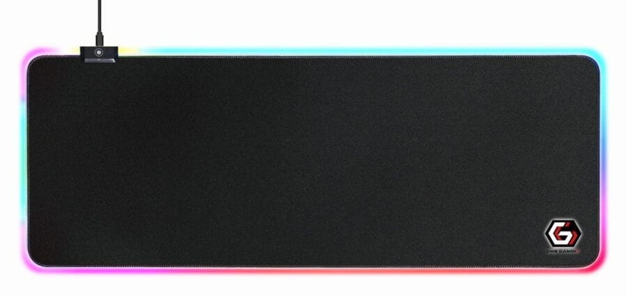Tapis de souris de jeu avec lumière LED RVB - XL – Image 2