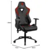 YC3 Air - Zwart & Rood (Copy) - Afbeelding 11