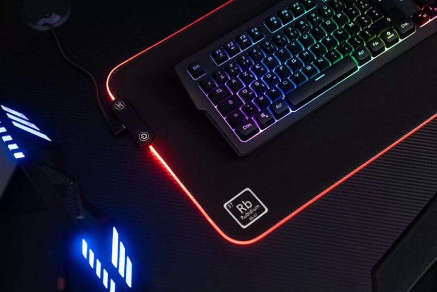 Tapis de souris gaming Rubidium RGB - XXL – Image 9