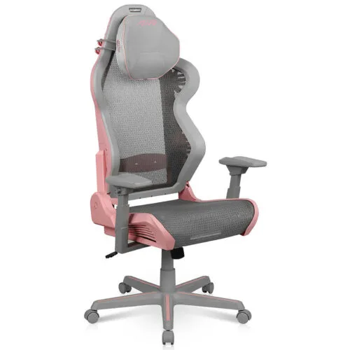 DXRACER Air R1S Grey Pink Grey
