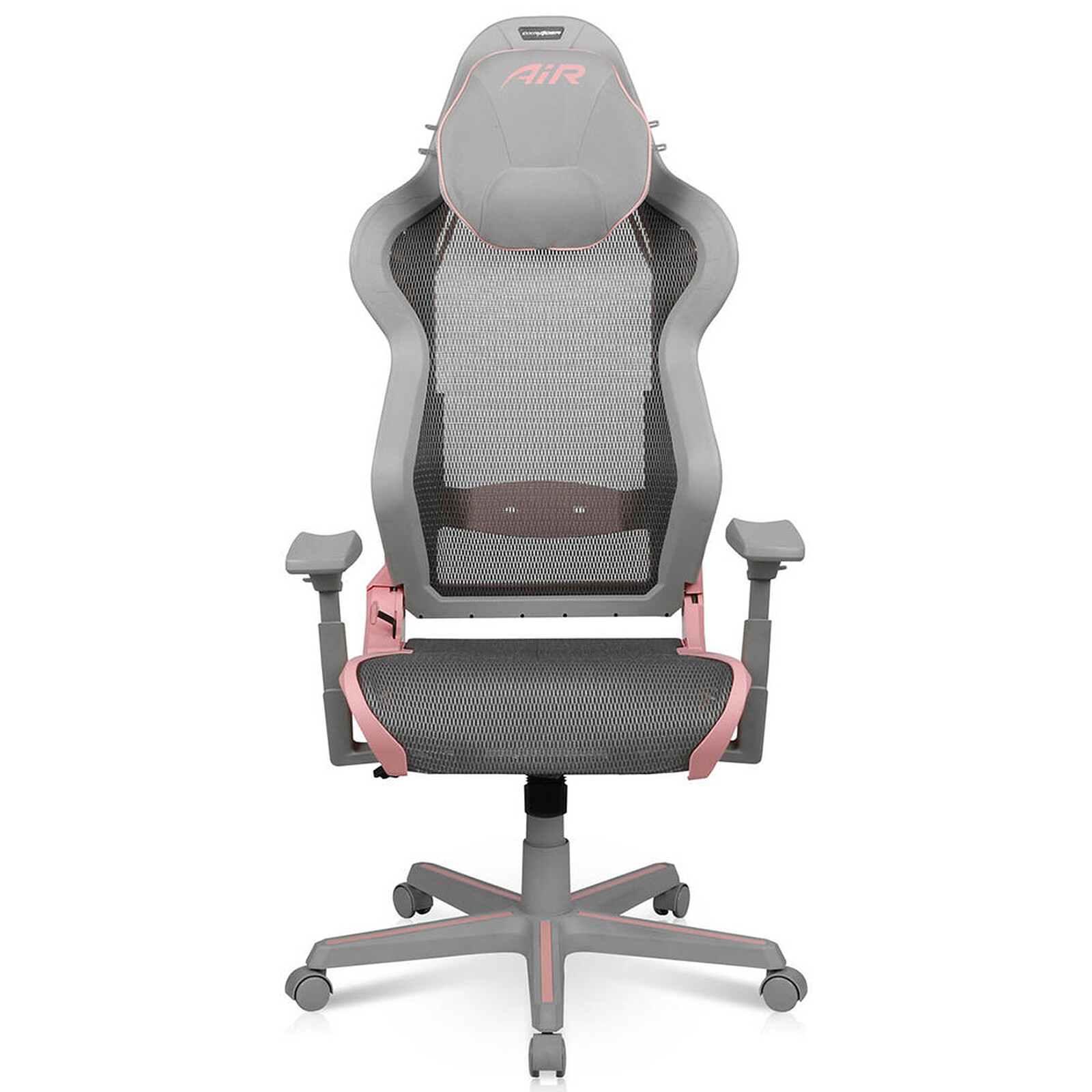 DXRacer AIR R1S-GPG - Grey & Pink - Image 3