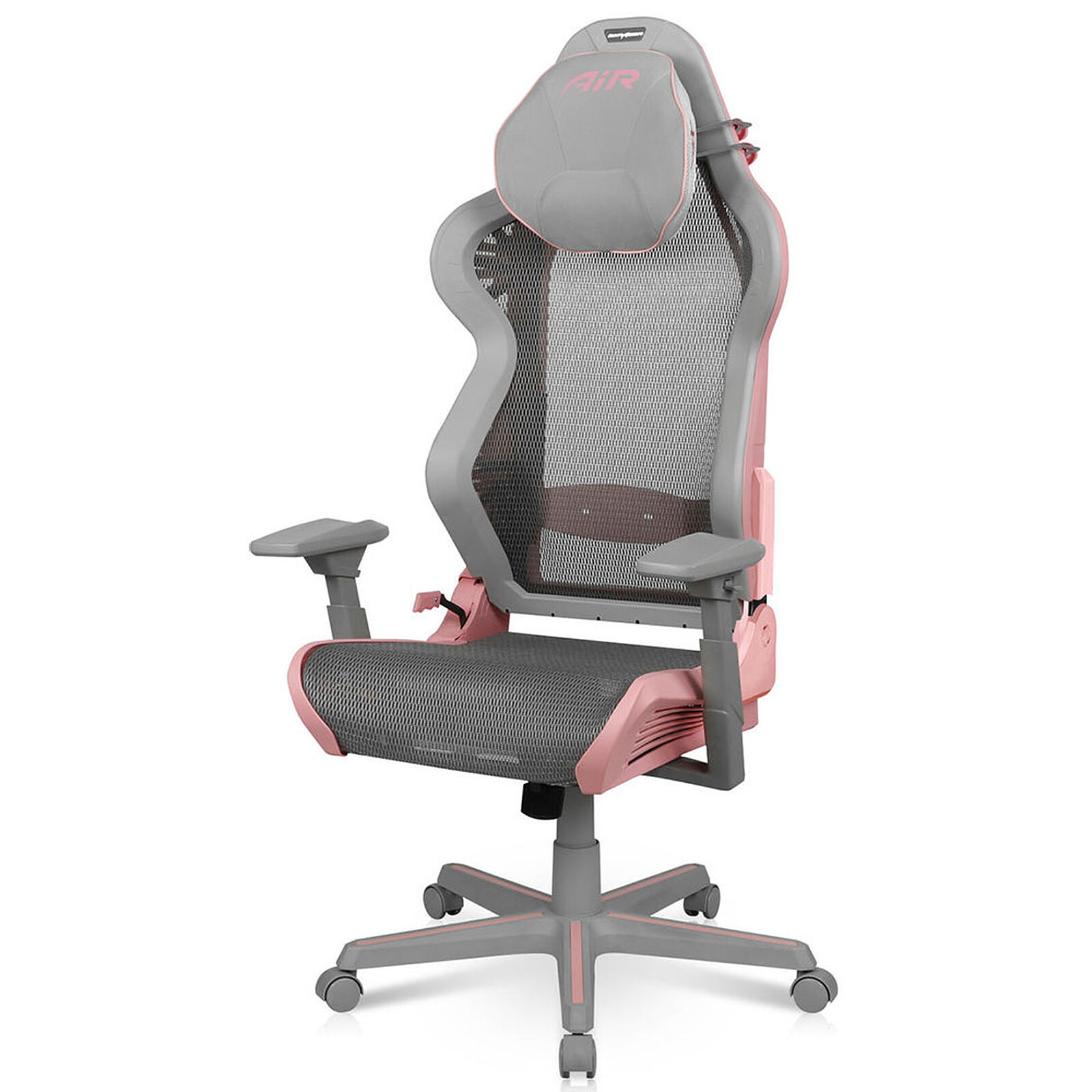 DXRacer AIR R1S-GPG - Grey & Pink - Image 4
