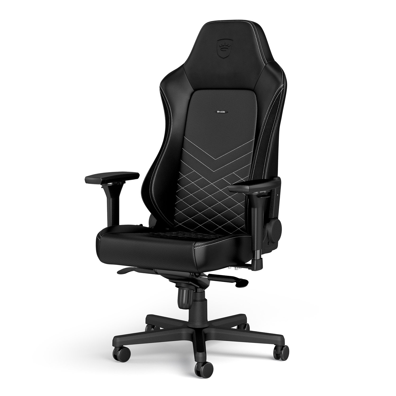 Noblechairs Hero - Black/White - Image 3